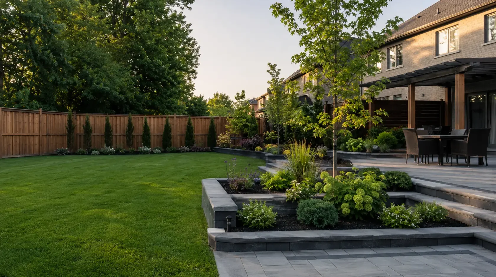 Low-Maintenance Landscaping in Brampton planning in Brampton