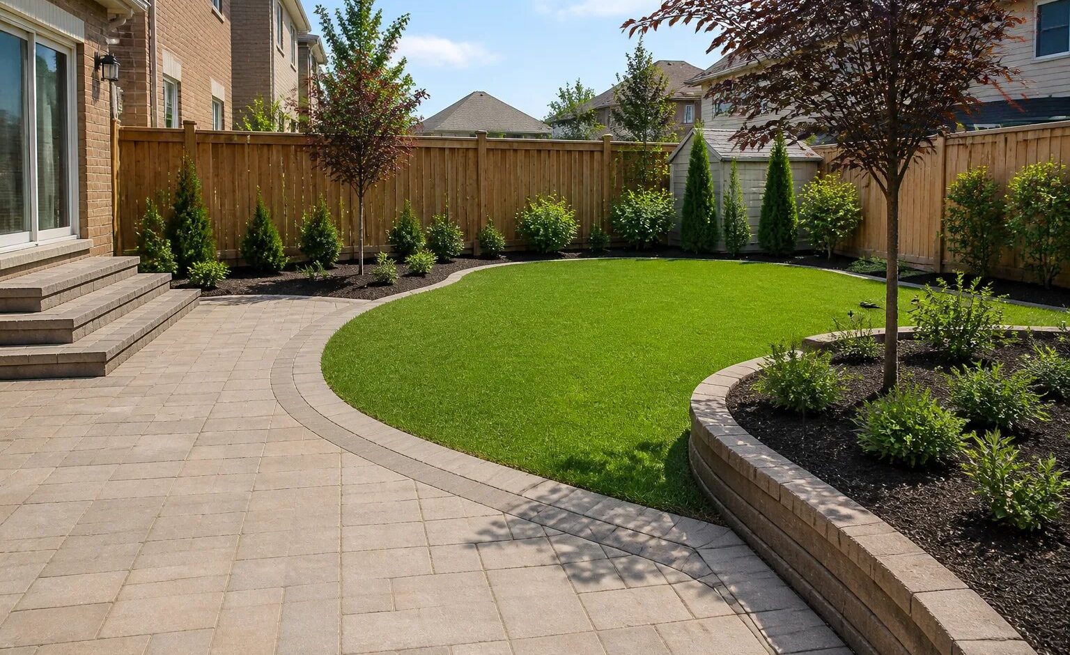 How to Plan a Connected Landscape Renovation in Brampton article for Brampton properties